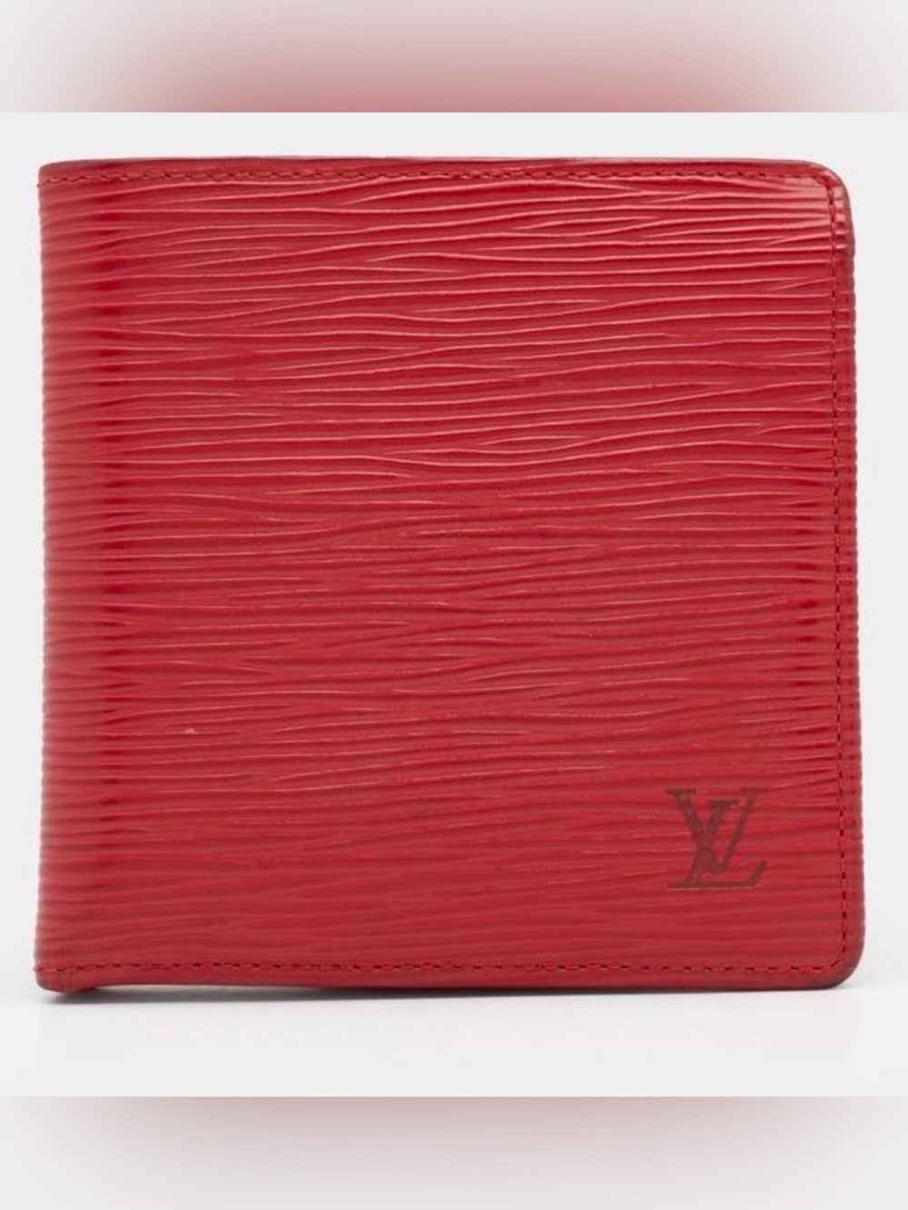Louis Vuitton Epi Leather Bifold Wallet in Red in EUC (Retail Price $1,250 CAD)